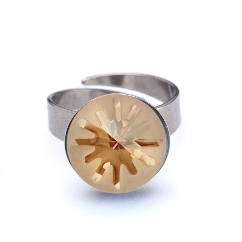 Last One • Swarovski Sea Urchin Ring • Céline Cousteau Style • Adjustable